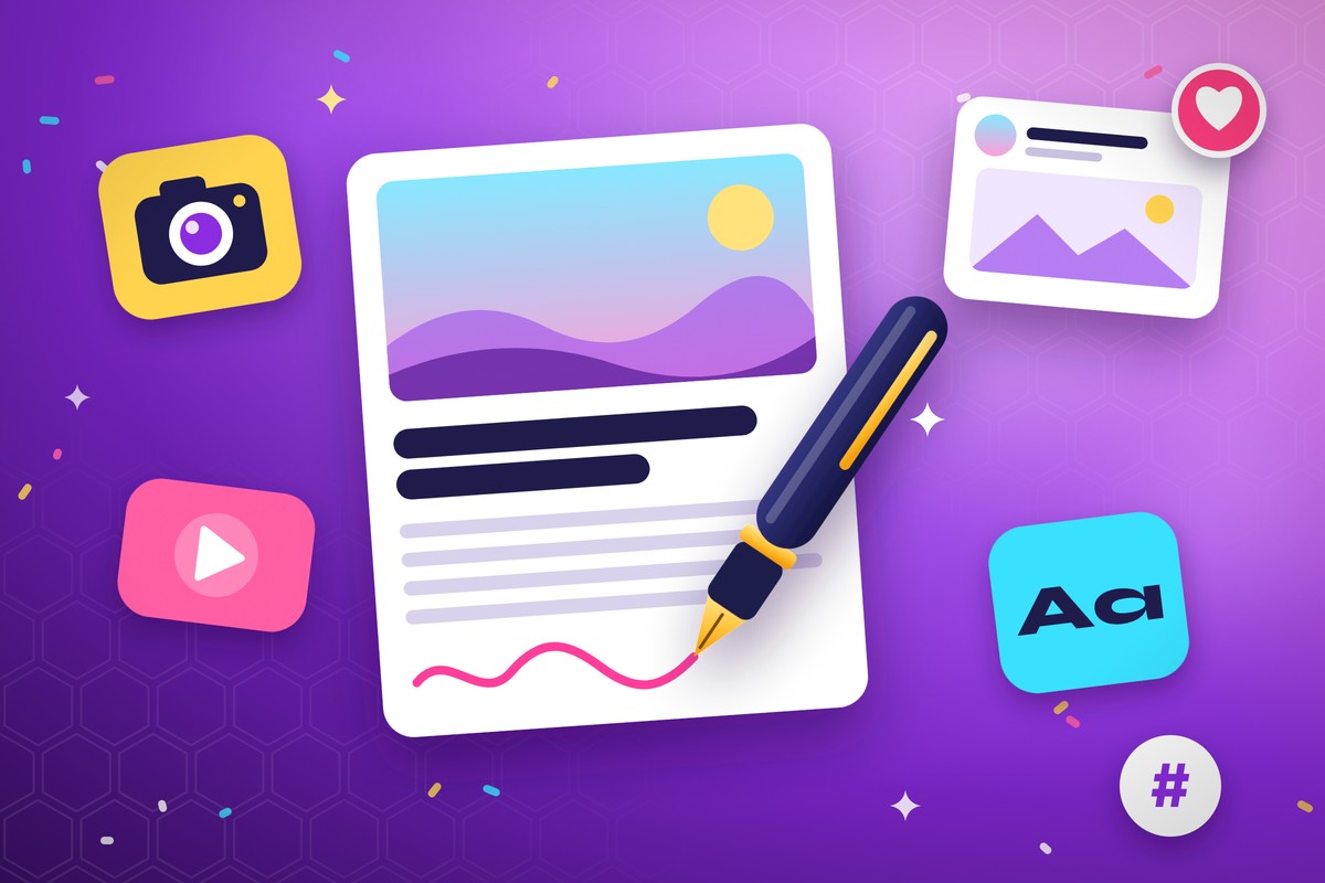Content creation: blog articles, photos, video and social posts for your business